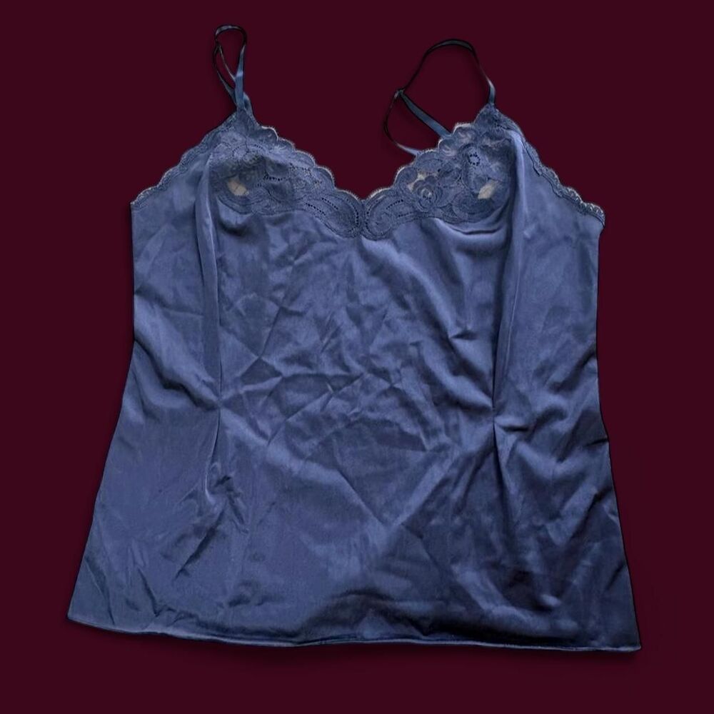 Vanity-fair Women's Navy and Blue Vest